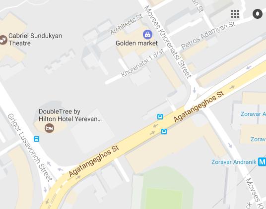 DoubleTree by Hilton Hotel (Yerevan) on Google Maps